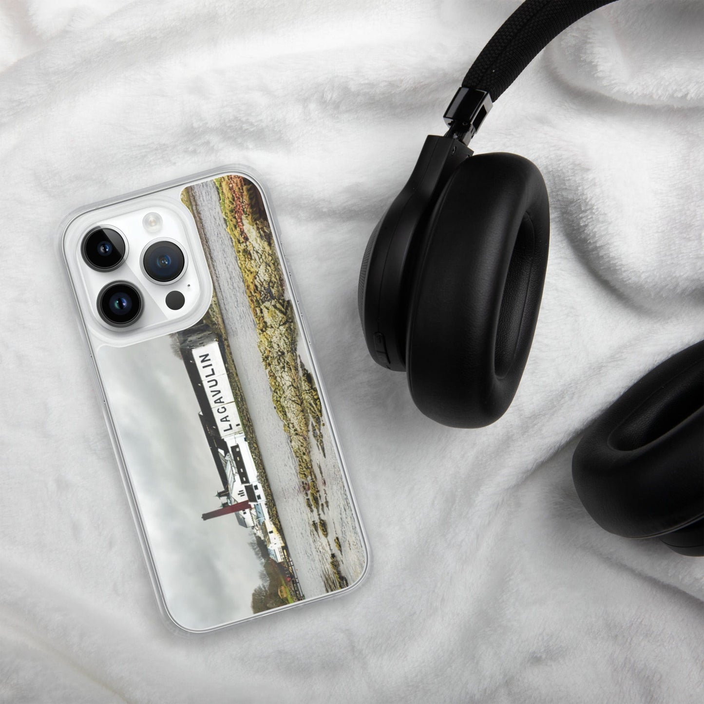 Lagavulin Distillery Soft Colour iPhone Case by Wandering Spirits Global