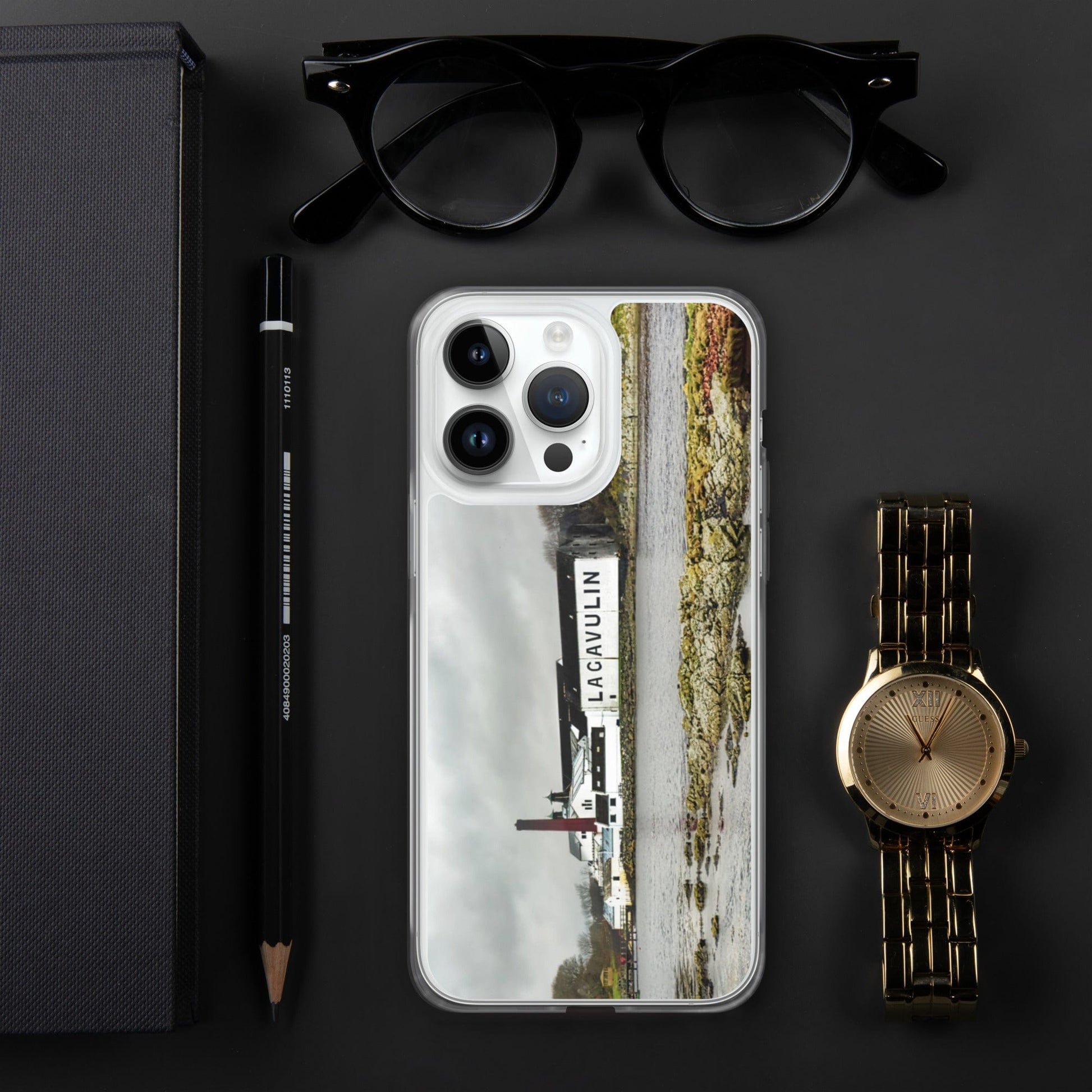 Lagavulin Distillery Soft Colour iPhone Case by Wandering Spirits Global