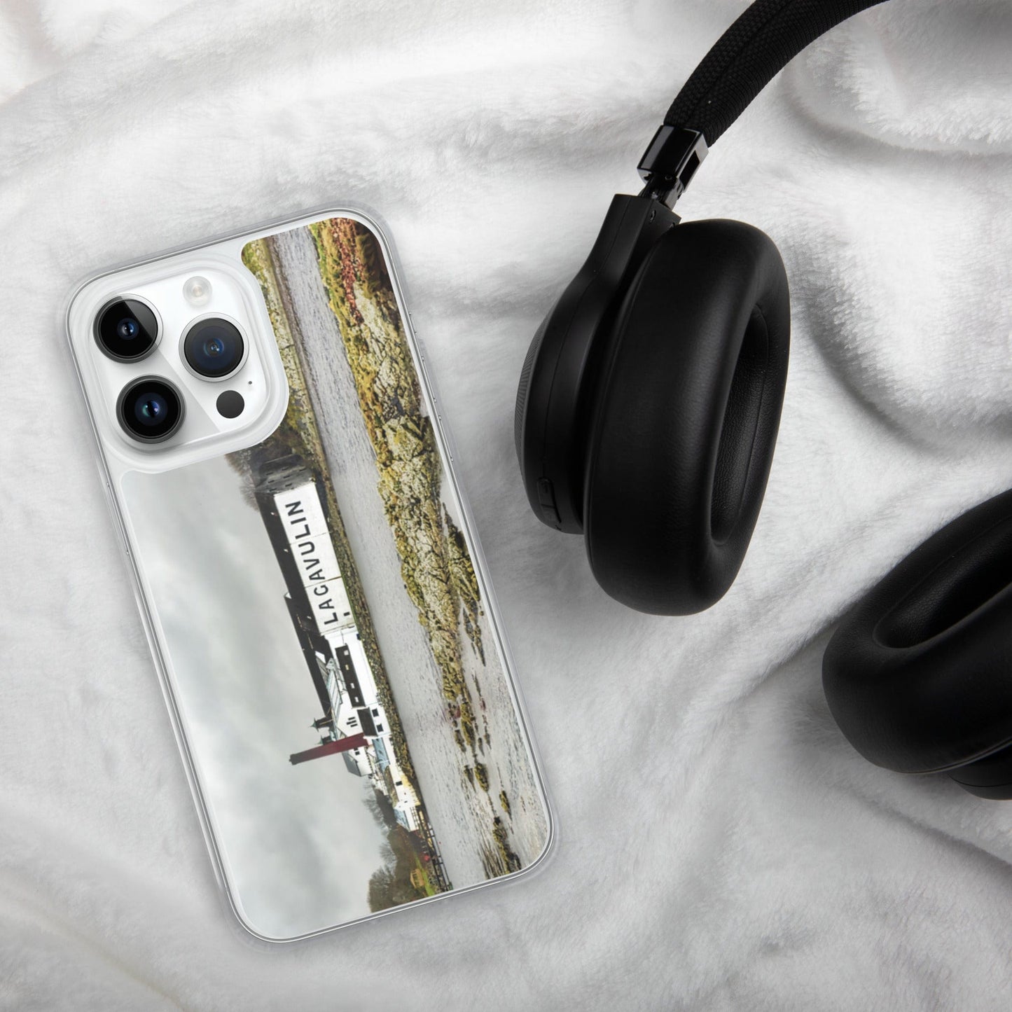 Lagavulin Distillery Soft Colour iPhone Case by Wandering Spirits Global