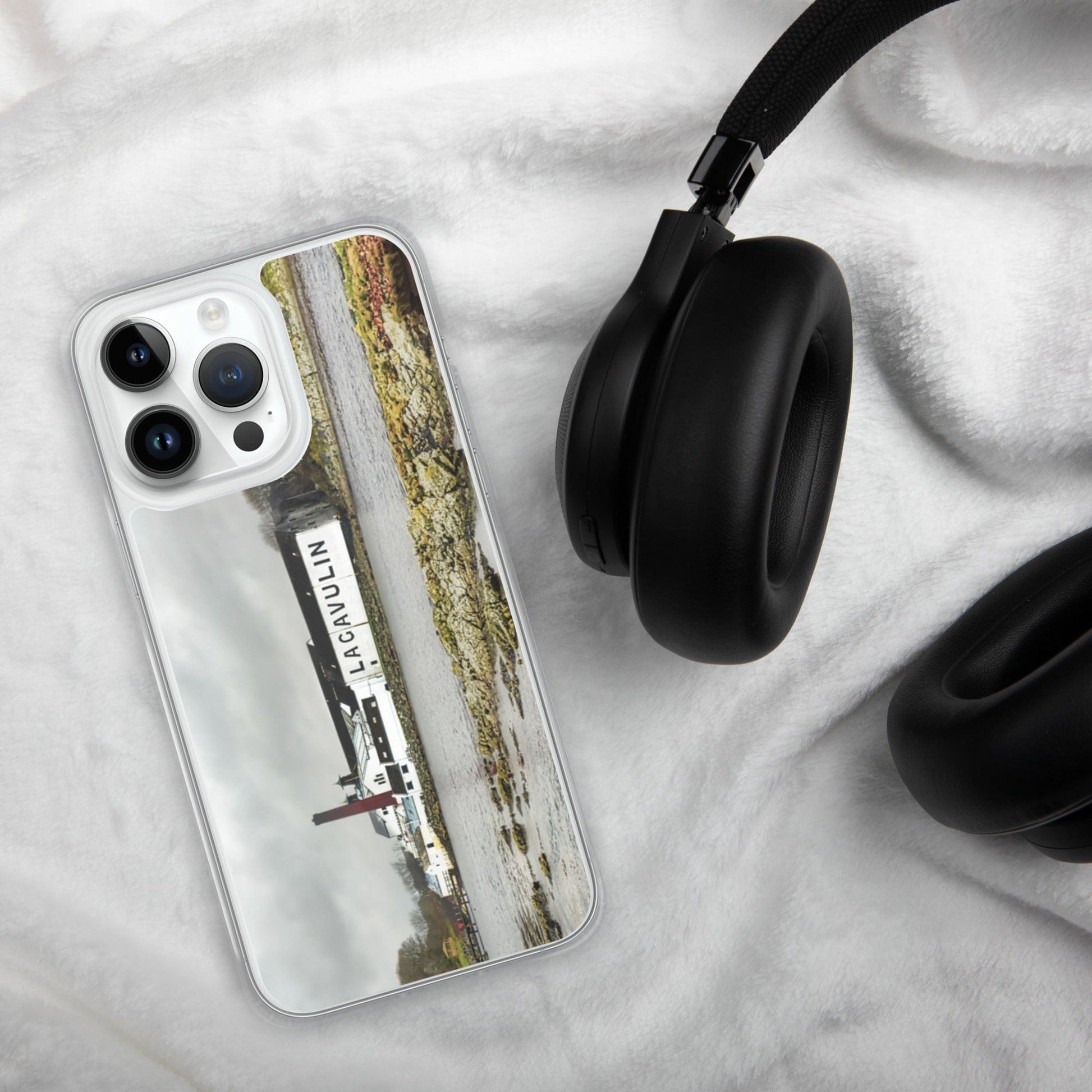 Lagavulin Distillery Soft Colour iPhone Case by Wandering Spirits Global