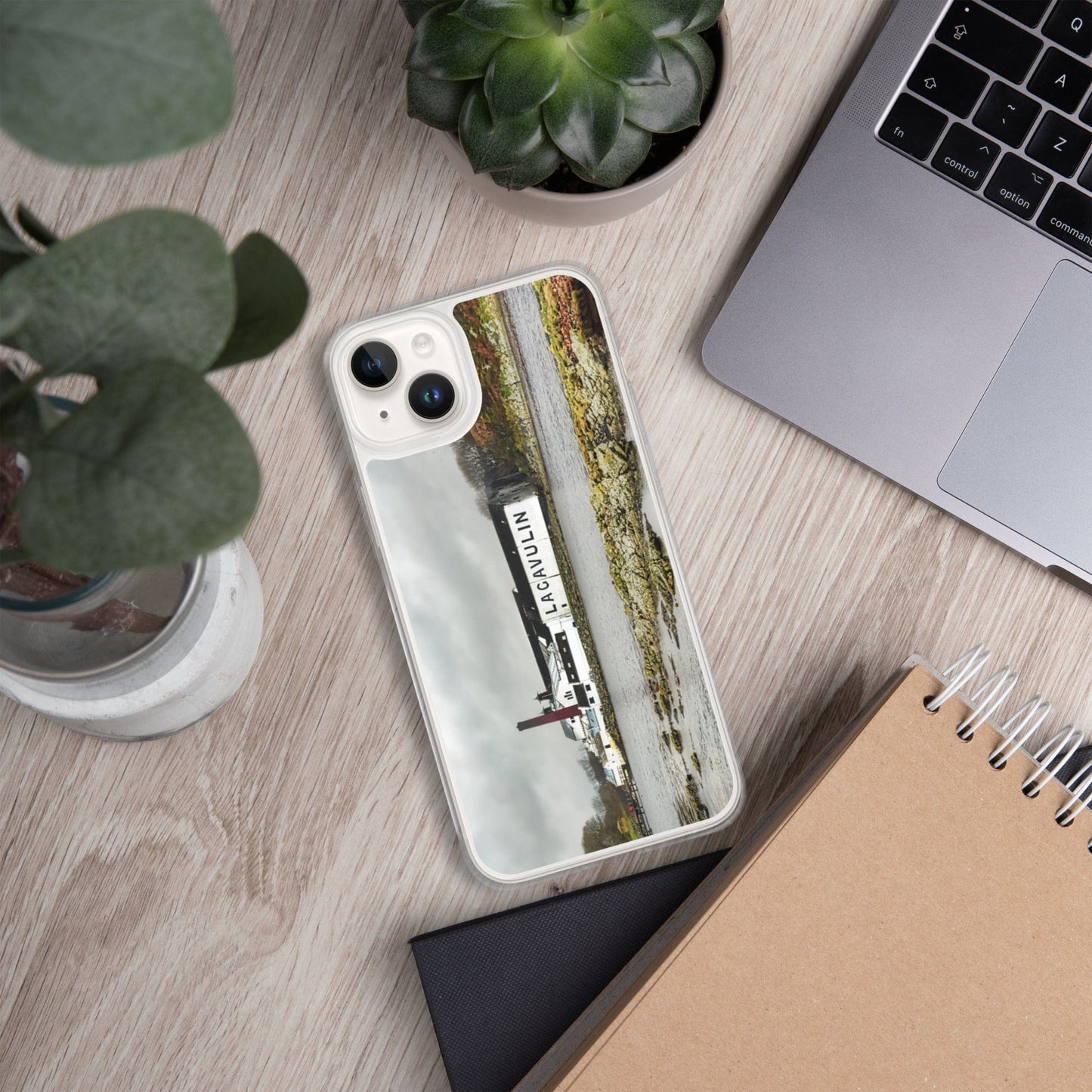 Lagavulin Distillery Soft Colour iPhone Case iPhone 14 Plus by Wandering Spirits Global