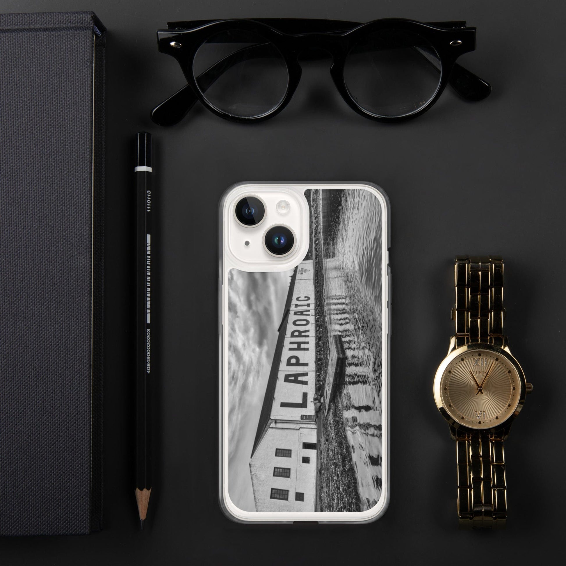 Laphroaig Distillery iPhone Case by Wandering Spirits Global