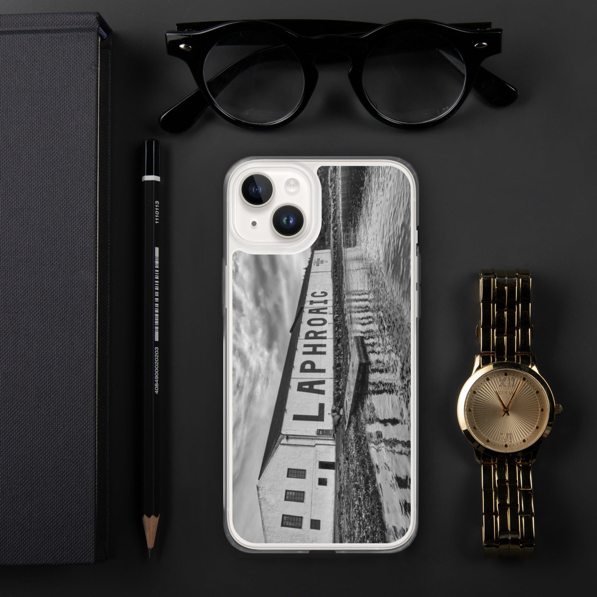 Laphroaig Distillery iPhone Case by Wandering Spirits Global