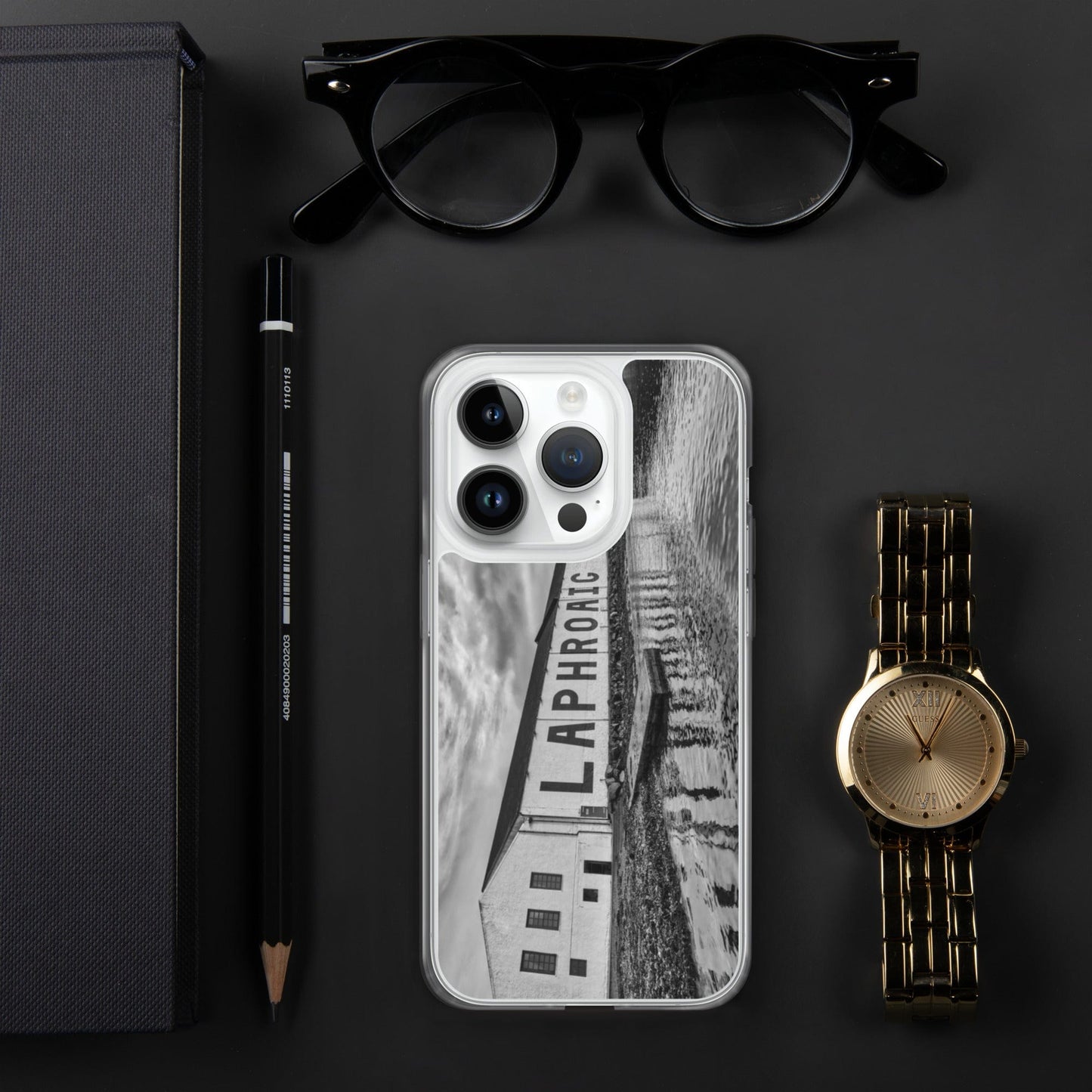 Laphroaig Distillery iPhone Case by Wandering Spirits Global