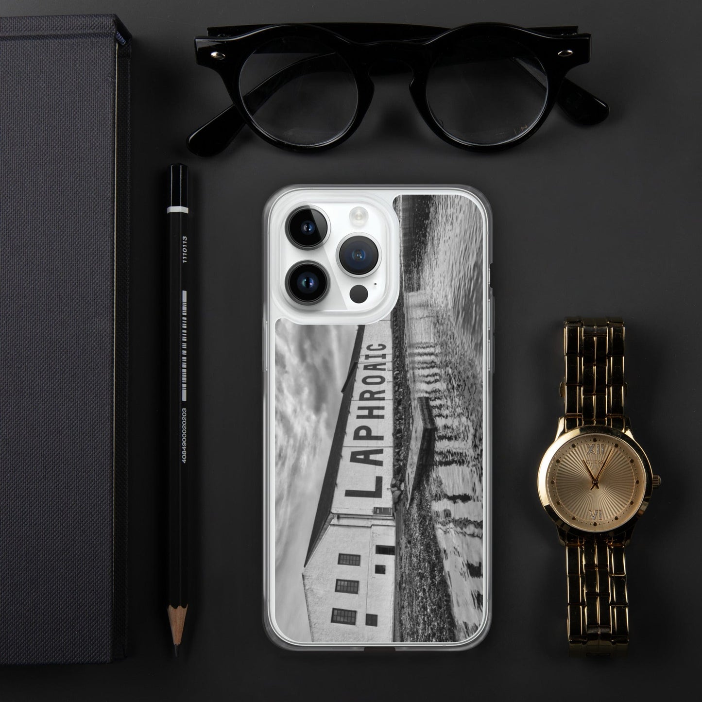 Laphroaig Distillery iPhone Case by Wandering Spirits Global