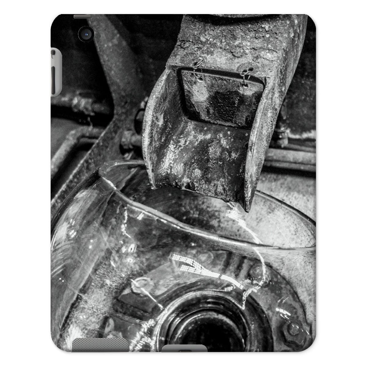 Low Wines Wash Still No 1 Black and White Tablet Cases iPad 2/3/4 / Gloss by Wandering Spirits Global