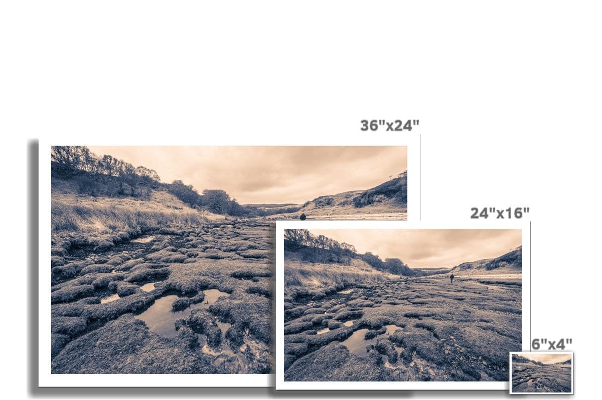 Margadale River Islay Hahnemühle Photo Rag Print 6"x4" by Wandering Spirits Global