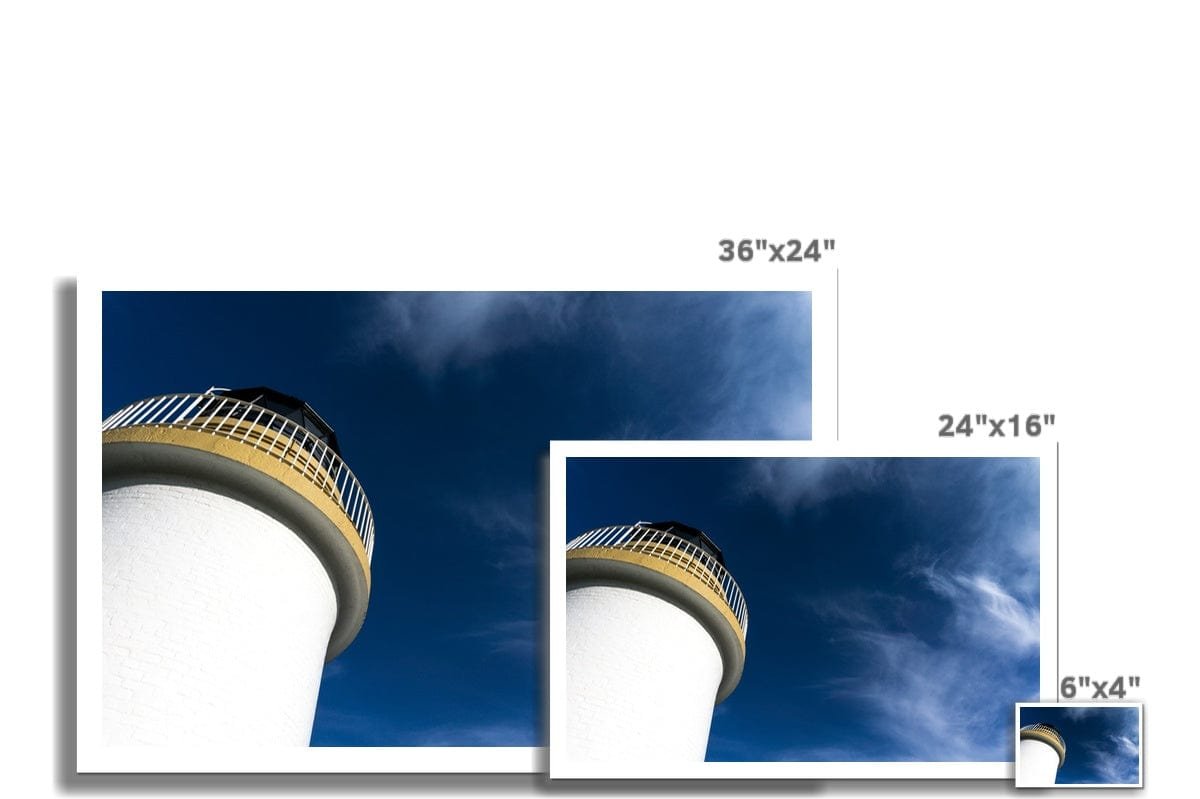 Port Charlotte Lighthouse Hahnemühle Photo Rag Print by Wandering Spirits Global