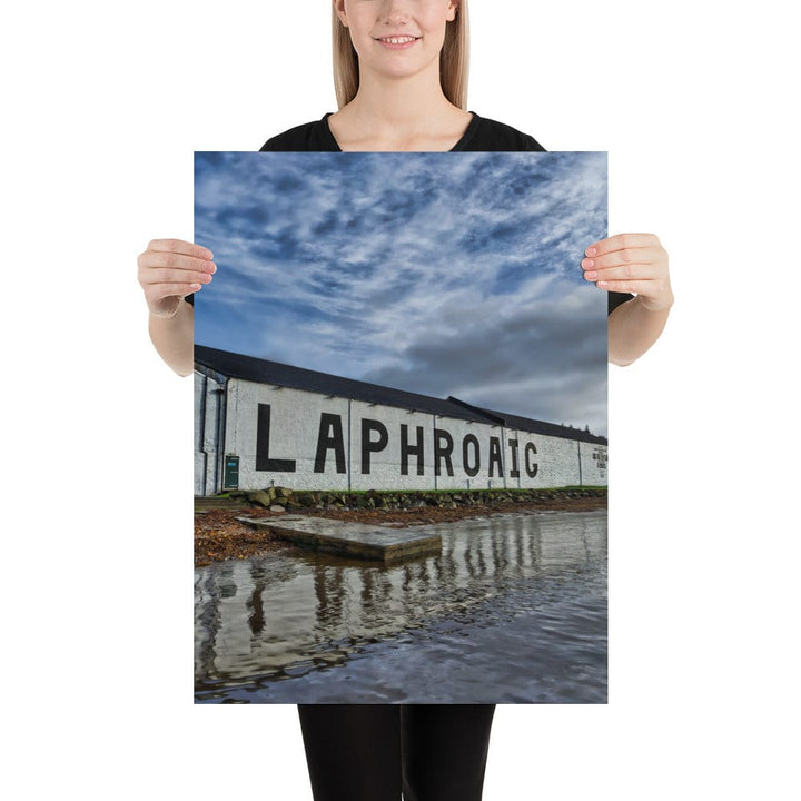 Laphroaig Distillery Warehouse Photo Paper Poster (USA sizes) 18″×24″ by Wandering Spirits Global
