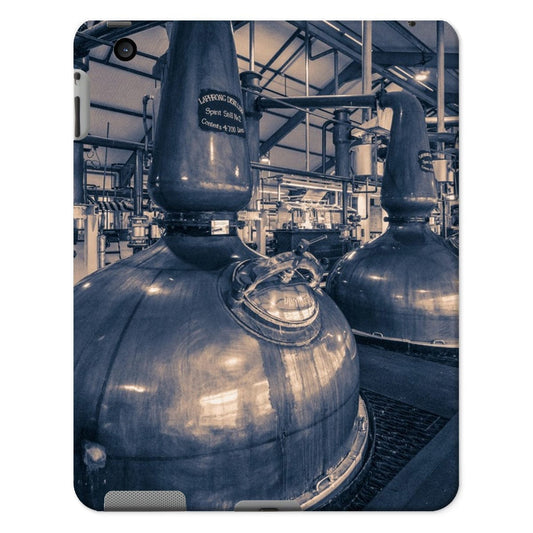 Spirit and Wash Stills Laphroaig Distillery Purple Toned Tablet Cases iPad 2/3/4 / Gloss by Wandering Spirits Global