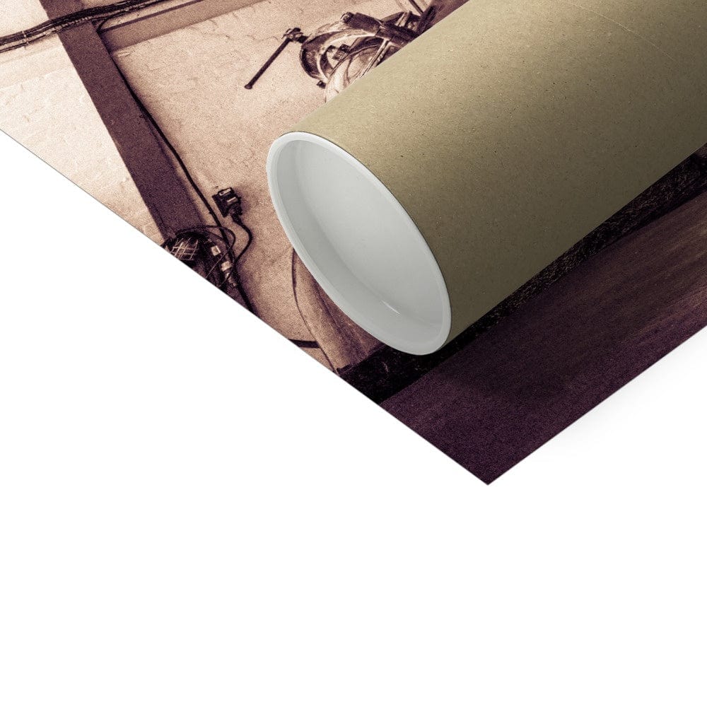 Spirit Stills No 1 and No 2 Laphroaig C-Type Print by Wandering Spirits Global